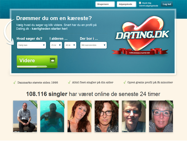 danmarks største dating site